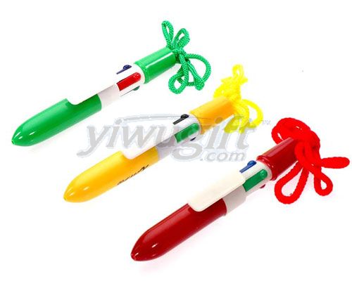 Plastic hang pen, picture