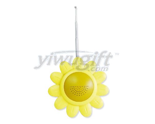Sun flower radio, picture