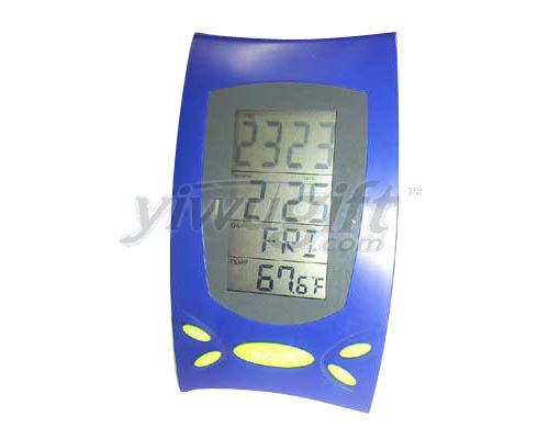 Solid electronic clock, picture