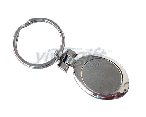 Metal key button, picture