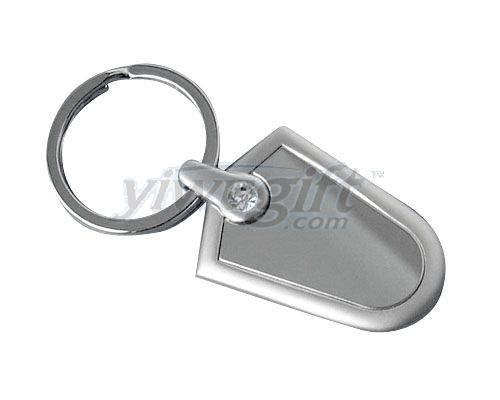 Metal key button, picture