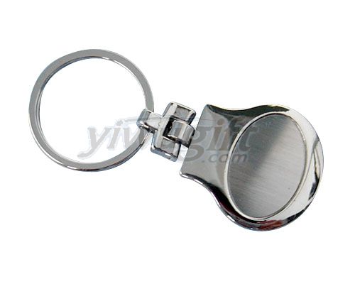 Metal key button, picture