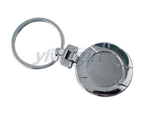 Metal key button, picture