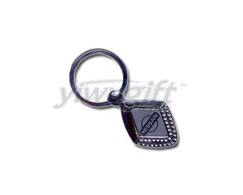 Metal key button, picture