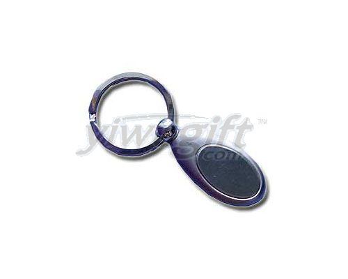 Metal key button, picture