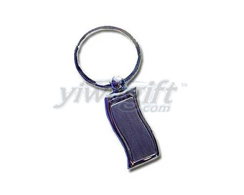 Metal key button, picture