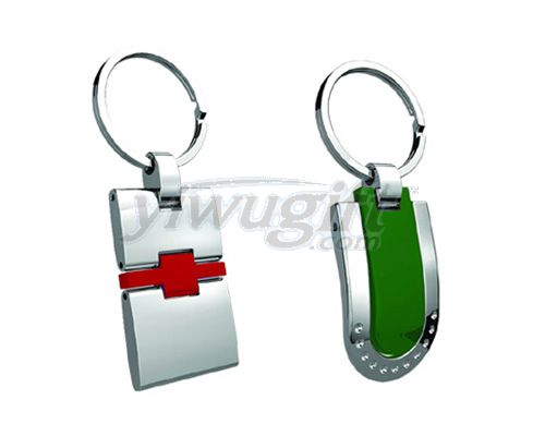 Metal key button, picture