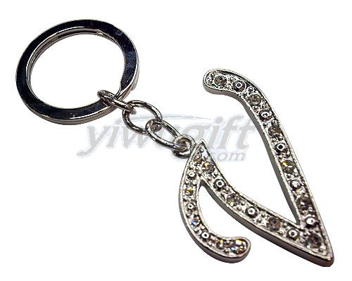 Metal key buckle, picture