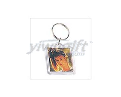 acryl key clasp, picture
