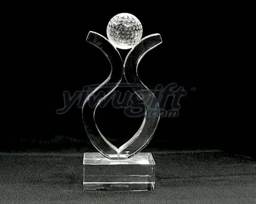 Cup crystal gift, picture
