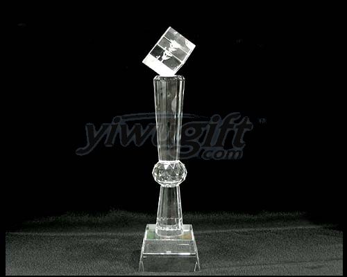 Pot crystal gift, picture