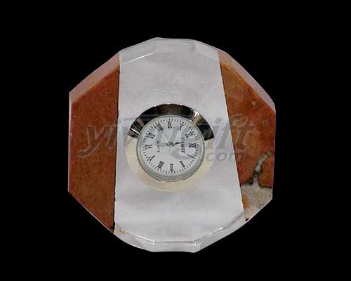 Clock crystal, picture