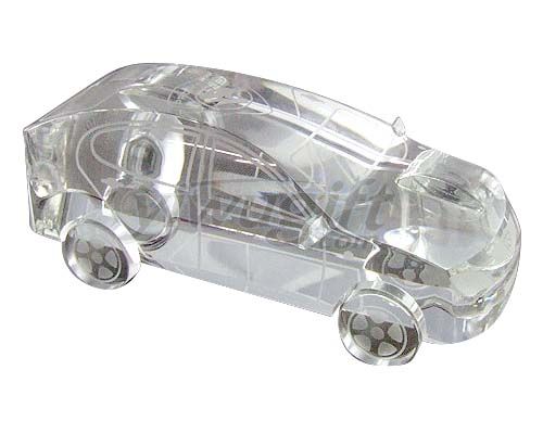Fine crystal model cars, picture