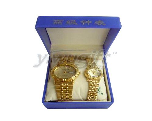Golden lover watch, picture