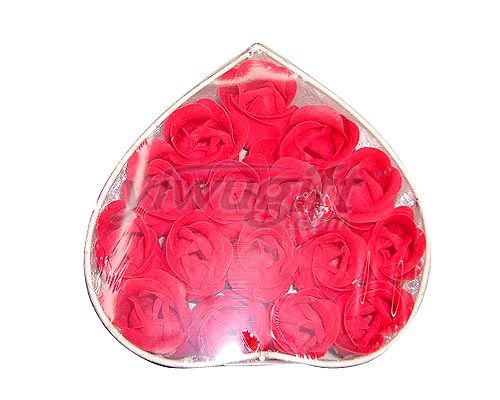 Rose soap, picture