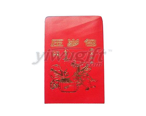 Red envelope for gift money, picture