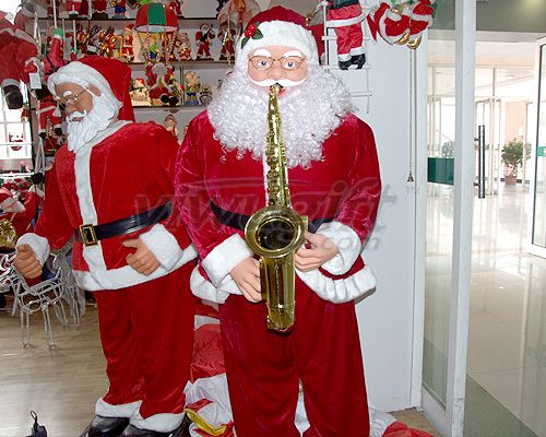 1.8M Santa Claus (with music twisting buttocks)