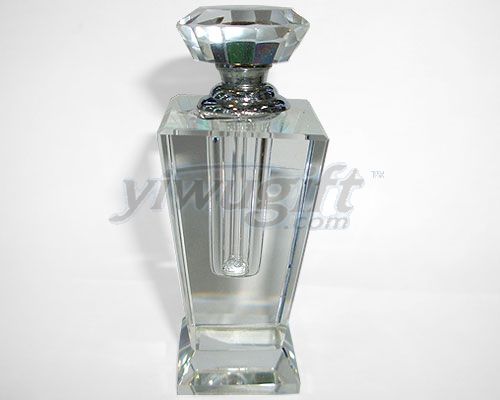crystal scent bottle, picture