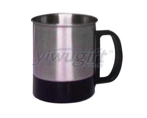 Metal cup, picture