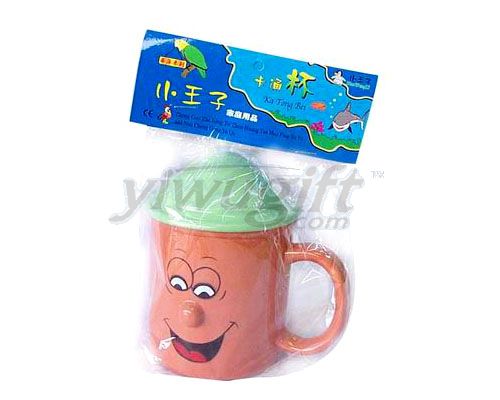 Cartoon cup, picture