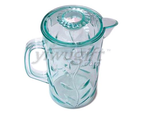 Cold  crystal cup, picture