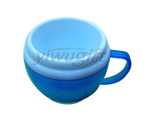 Double color cup
