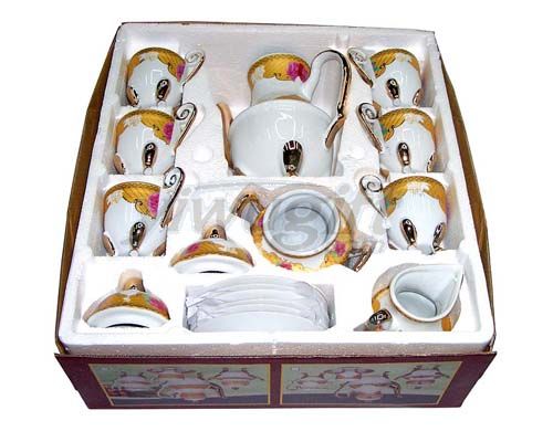 15 square ceramic cups packaged gift box, picture