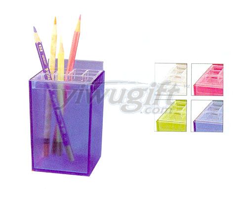 Pen container, picture