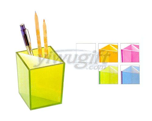 Pen container, picture