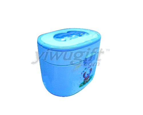 Plastic canteen, picture
