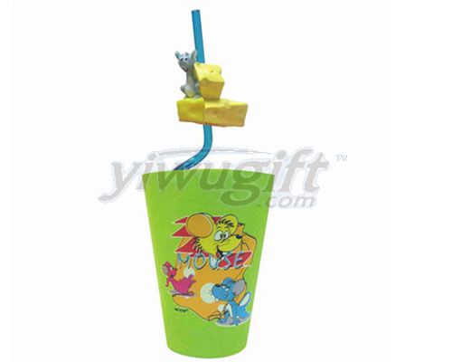 Cute juice cup, picture