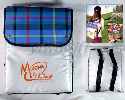 Multifunctional backpack leisure mat, picture
