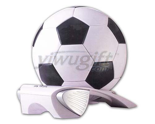 Football-temperature electronic box, picture
