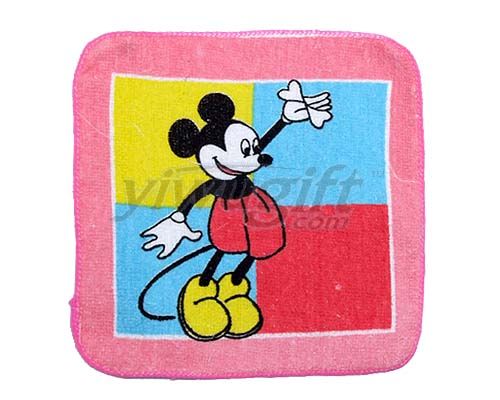 Micky flower towel, picture