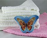 Premium batterfly magic towel,Pictrue