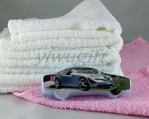 Promotional automobile  magic towel, picture