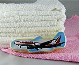 Promotional airplane magic towel,Pictrue