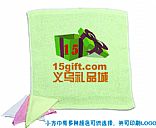 Yellow promotional towel gift,Picture