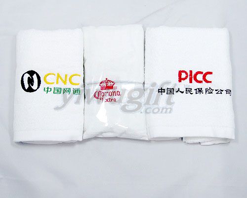 Promotional towel, picture