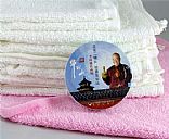 Promotional round magic towel,Picture