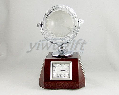 Revolving crystal globe, picture