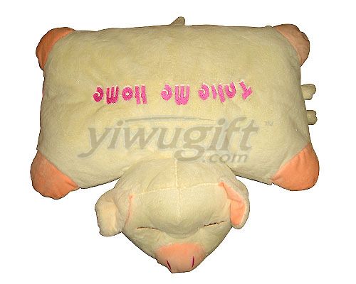 Pig pillow, picture
