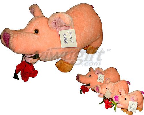 Toy pig, picture