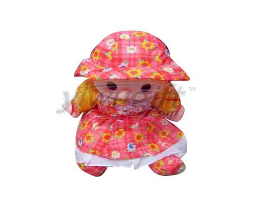 Cloth doll toy, picture