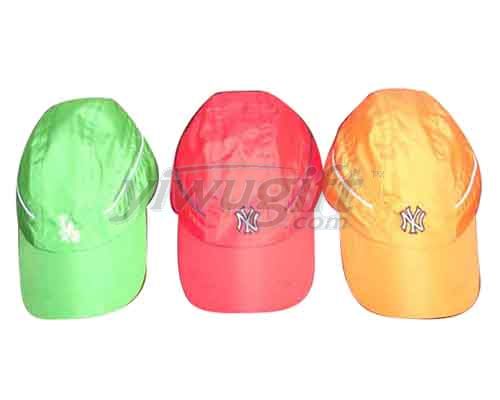 Colourful advertising cap, picture