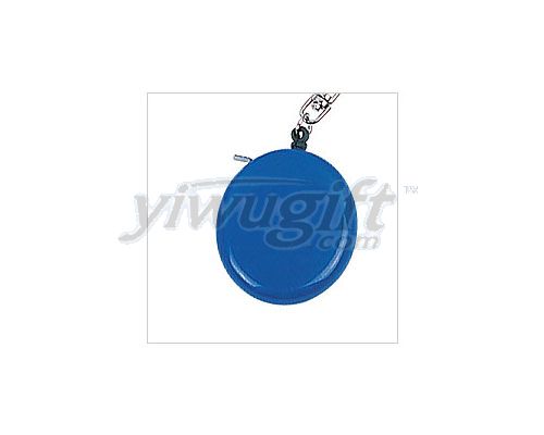 round plastic gift steel rule, picture
