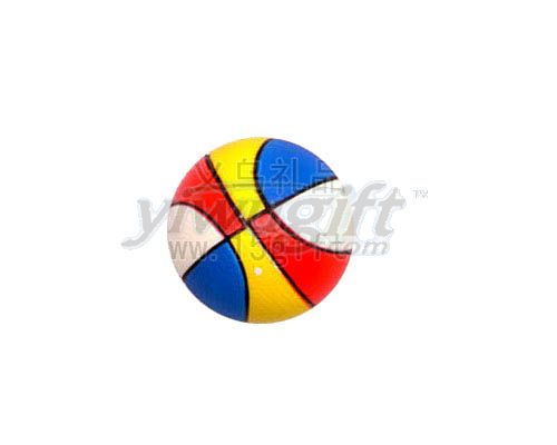 Advertising  ball, picture