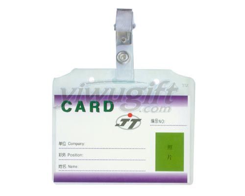 Card holder, picture