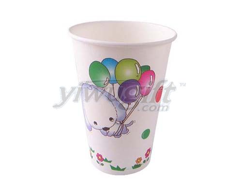 One-touch paper cup, picture