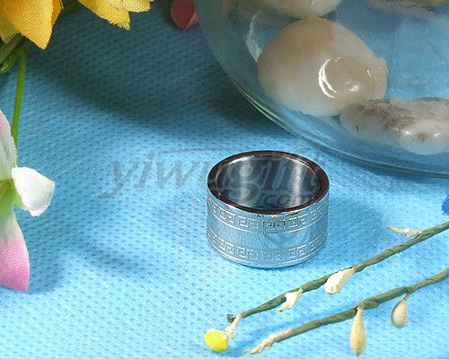 Stainless steel ring, picture